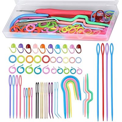 Counting Crochet Hook Set, Ergonomic Crochet Hooks with Led and Digital  Stitch Counter, Crochet Kit with 9 Interchangeable Crochet Needle for  Crocheting and Knitting - Yahoo Shopping