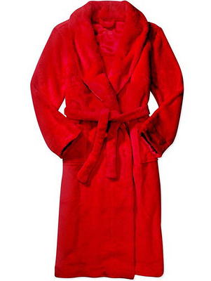 Lauren Ralph Lauren Women's Plus Size Shawl-Collar Robe - Heather