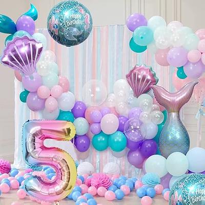 Pink Balloons Balloon Bouquet Bundle / Birthday Balloons Unicorn Party  Ideas / Mermaid Party Ideas / Girl's Birthday Ideas 