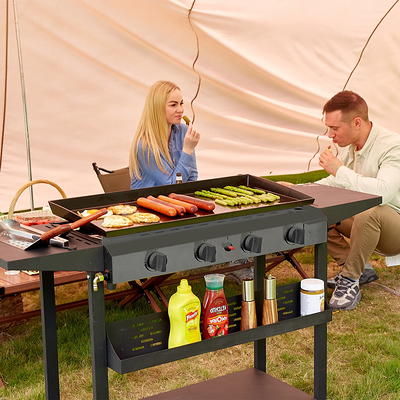 Camp Chef VersaTop 2X Two Burner Portable Flat Top Propane Gas Grill -  FTG400 : BBQGuys