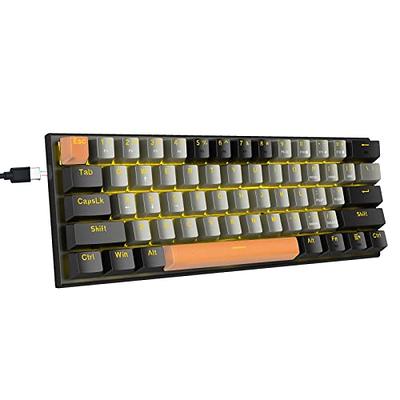 Newmen GM610 60% Wireless Mechanical Gaming Keyboard,Wired