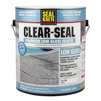 Glaze 'N Seal 1 Gal. Clear Wet Look Green Concrete and Masonry