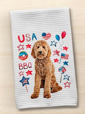 Christmas Funny Dog Hand Towels For Bathroom Cute Absorbent - Temu