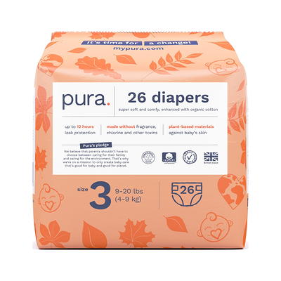 Parent's Choice Dry & Gentle Diapers (Choose Your Size & Count) 