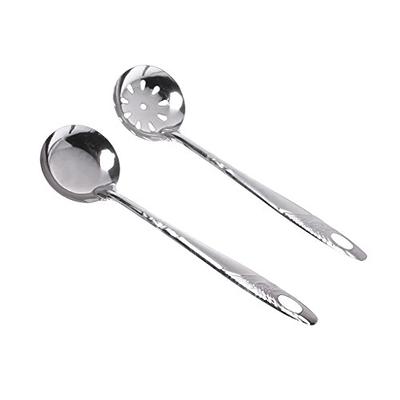 OFFSCH 2pcs Stainless Steel Spoons Stainless Steel Ladle Wok Spoon  Stainless Steel Silver Water Scoop Water Ladle Kitchen Water Ladle Water Spoon  Metal Shengshui Small Tools Wok Ladle - Yahoo Shopping