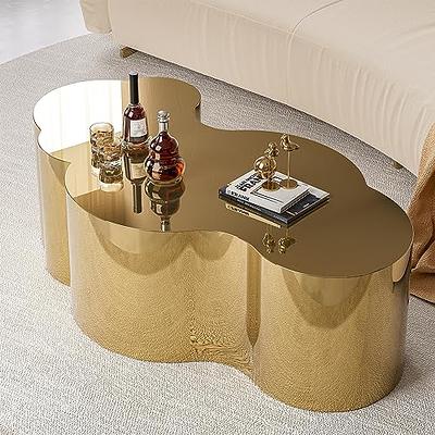 Gold Coffee Table - Limited Abode