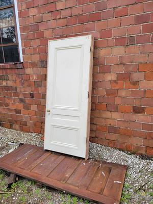 30 Antique Swinging Door, Pivoting Door, Antique Butler Door