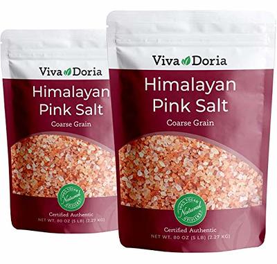 Himalayan Secrets Natural Pink Cooking Salt in Refillable Grinder - 8 oz  Healthy Unrefined Coarse Salt Packed with Minerals - Kosher Certified