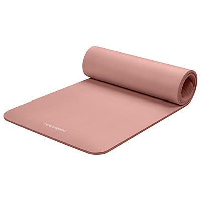 Foldable Yoga Mat Travel, Folding Travel Yoga Mat with Alignment Line  Chart, Thick Eco-Friendly TPE Non Slip Yoga Mats for Home Workout Exercise  Mat with Storage Bag for Pilates Workout and Stretching 