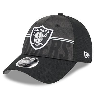 Las Vegas Raiders New Era Youth 2023 NFL Crucial Catch 9FIFTY Snapback Hat  - Black