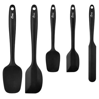 Small Silicone Baking Tools 4pcs/set - Kitchen Baking Scraper, Spatula,  Spoon - Children's Supplementary Food Cooking Set