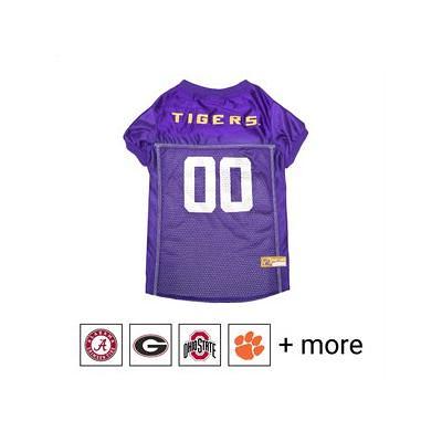  Pets First NCAA College Louisiana State University Tigers Mesh  Jersey for DOGS & CATS, X-Small. Licensed Big Dog Jersey with your Favorite  Football/Basketball College Team : Sports & Outdoors