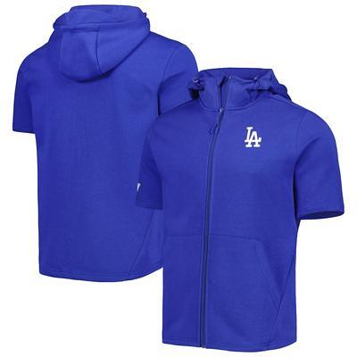 Men s Levelwear Royal Los Angeles Dodgers Recruit Full Zip Short