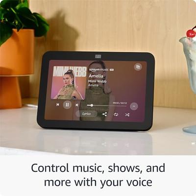 Echo Show 5 (3rd Gen, 2023 release), Smart Display with Deeper Bass  and Clearer Sound, Cloud Blue B09B2SRGXH - The Home Depot