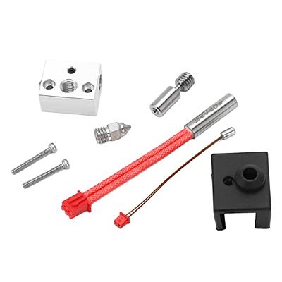 For Creality K1/ K1 Max Upgrade Hotend Kit Flat Heating Block Bi-metal  Heatbreak 24V 60W Extruder High Speed for k1/k1 max - AliExpress