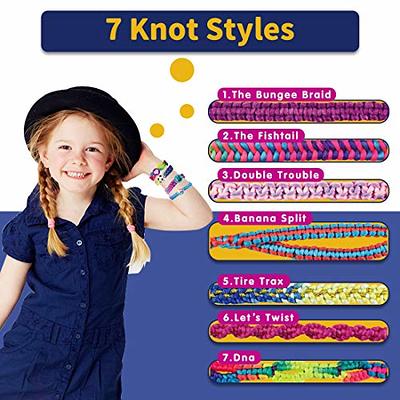 VERTOY Friendship Bracelet Making Kit for Girls - Cool Arts and Crafts Toys  for 6 7 8 9 10 11 12 Years Old, Bracelet String and Rewarding Activity