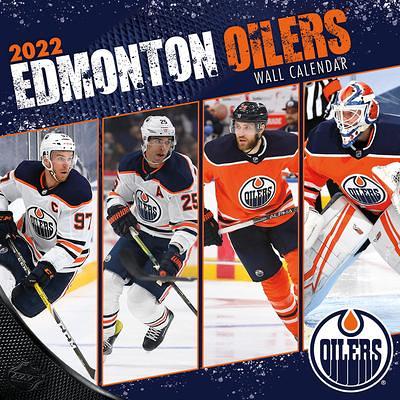 Trends International 2023 NHL Edmonton Oilers (Bilingual French) Wall  Calendar & Magnetic Frame