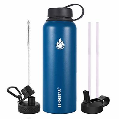 GOPPUS 24 oz Insulated Double Wall Vacuum Water Bottle With Straw Stainless  Steel Sports Water Cup F…See more GOPPUS 24 oz Insulated Double Wall