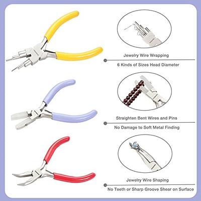 Fine Curved Nose Beading Plier Jewelry Design & Repair Tool