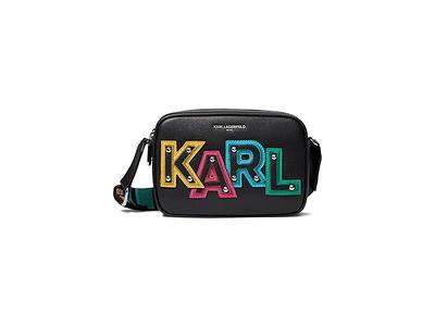 Women’s Karl Lagerfeld Backpack Maybelle Black Bag New