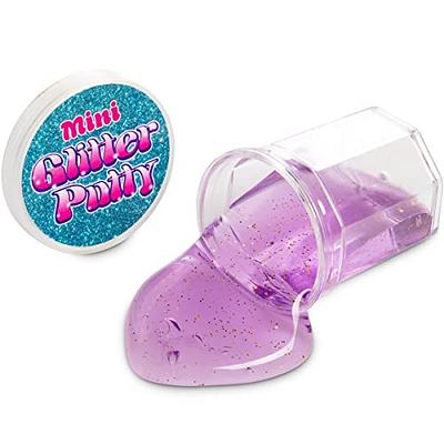 Mini Glitter Slime Containers - Bulk Party Favors - Putty