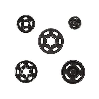 CHDHALTD 100pcs Sew-on Snap Buttons,Plastic Snaps Fasteners Press Studs  Buttons for Sewing Clothing,Snap Plastic Fasteners Button(15mm,Black) -  Yahoo Shopping