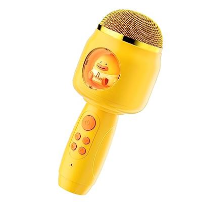 ICARER FAMILY Karaoke Microphone for Kids,5 In 1 Portable Bluetooth  Wireless Handheld Karaoke Microphone Machine for Singing with LED Light 4  Magic Sounds,Gift for Adults Girls Boy Birthday Home Party - Yahoo Shopping