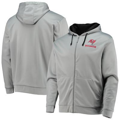 Tampa Bay Buccaneers Antigua Women's Wordmark Victory Full-Zip Hoodie -  White