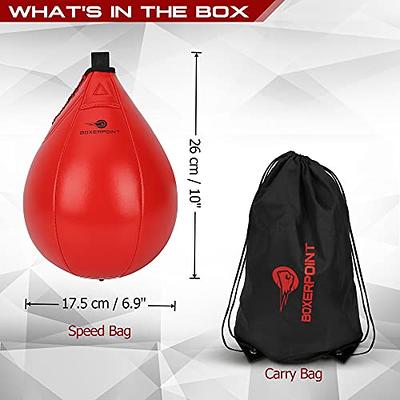 Punching Ball PU Pear Boxing Bag Reflex Speed Balls Muay Thai Punch Boxe  MMA Fitness Sports Equipment Training Adults Inflatable