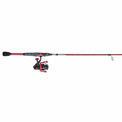 Abu Garcia 5'6” Max X Fishing Rod and Reel Spinning Combo, 3 +1 Ball  Bearings with Lightweight Graphite Body & Rotor, Rocket Line Management  System, Red - Yahoo Shopping