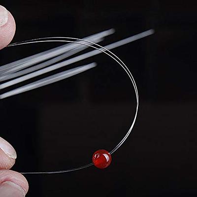 10pcs Beading Needles Big Eye Collapsible Seed Beads Threading Needles  Jewelry Making Tools 