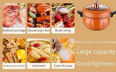 Micro Pressure Cooker Maifan Stone Soup Pot Pumpkin Shaped Non