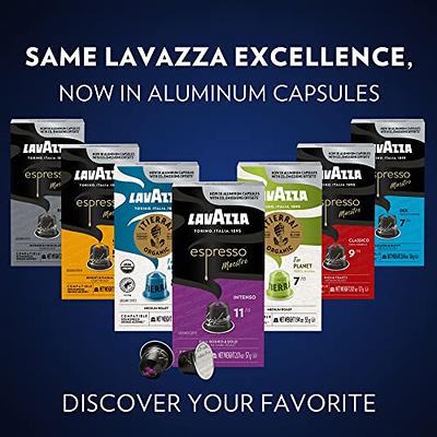 Lavazza TIERRA PLANET USDA ORGANIC Espresso Aluminum Capsules