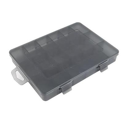 WOOXGEHM Small Parts Organizer, 15 Grid Transparent Classification