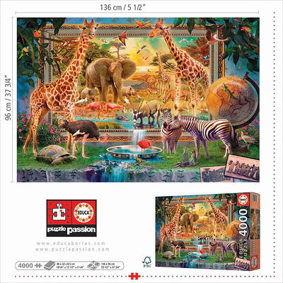 Educa 1500 PC Puzzle/Jungle Life