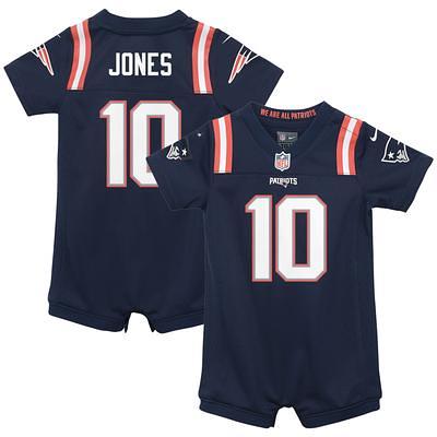 NFL New England Patriots Atmosphere (Mac Jones) Women's Fashion Football  Jersey.