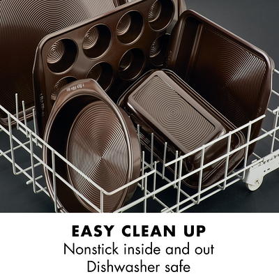 Circulon Bakeware Nonstick Cookie Pan Set, 2-Piece, Merlot 