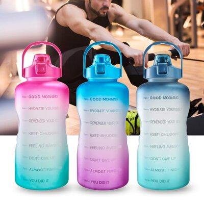 550ML Water Bottle Leak Proof Water Jug For Fitness Gym Cycling Outdoor  Sports