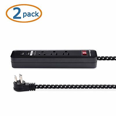 CyberPower 2-pack Surge Protector with 8 Outlets & 2 USB Charging Ports