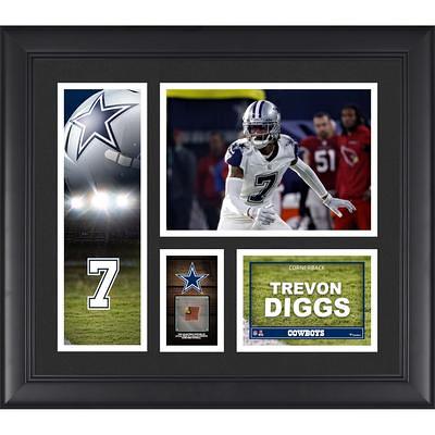 DAK PRESCOTT Dallas Cowboys Framed 15 x 17 Game Used Football Collage LE  4/50 - Game Day Legends