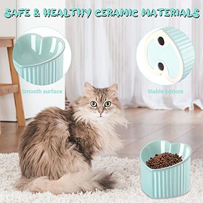 Elevated Dog Bowls for Small Dogs, Elevated Cat Bowls for Indoor