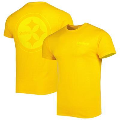 Men's Nike Gold Pittsburgh Steelers Legend Logo Performance T-Shirt Size: Medium