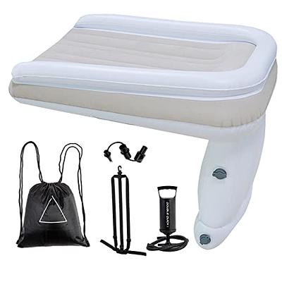  MueKeesam Inflatable Toddler Travel Bed, Baby Airplane Seat  Extender, Inflatable Airplane Bed for Kids Included Inflatable Travel Bed,  Manual Pump, Travel Bag : Baby