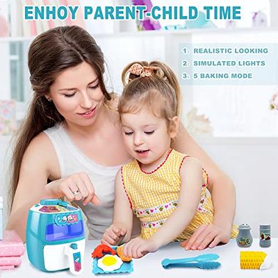 simulated kitchen air fryer toy kids