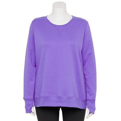 Plus Size Tek Gear Ultrasoft Fleece Crewneck Sweatshirt, Women's