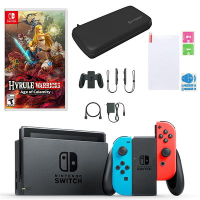 Nintendo Switch in Hyrule Age Neon Accessories with Calamity - Shopping Yahoo Warriors: of and