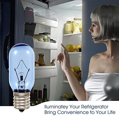  2-Pack 241555401 Refrigerator Light Bulb Replacement