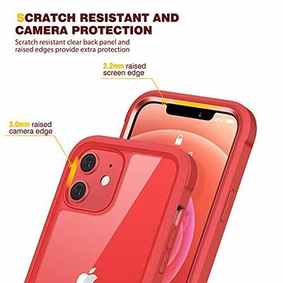 Diaclara Designed for iPhone 12 Mini Case, Full Body Rugged Case with  Built-in Touch Sensitive Anti-Scratch Screen Protector, Soft TPU Bumper  Case for