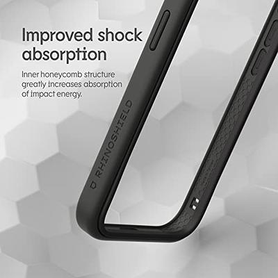 RhinoShield Bumper Case Compatible with [iPhone 12 Pro Max] | CrashGuard NX  - Shock Absorbent Slim Design Protective Cover 3.5M / 11ft Drop Protection