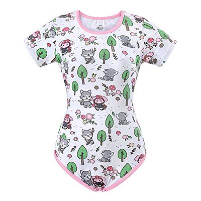  Littleforbig Cotton Romper Onesie Pajamas Bodysuit - I